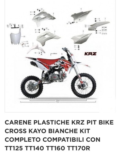 Kit plastiche carene - kit,