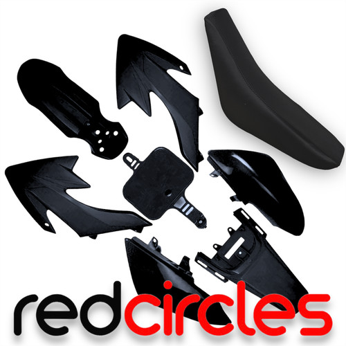 Set plastica carena pit bike - carena,
